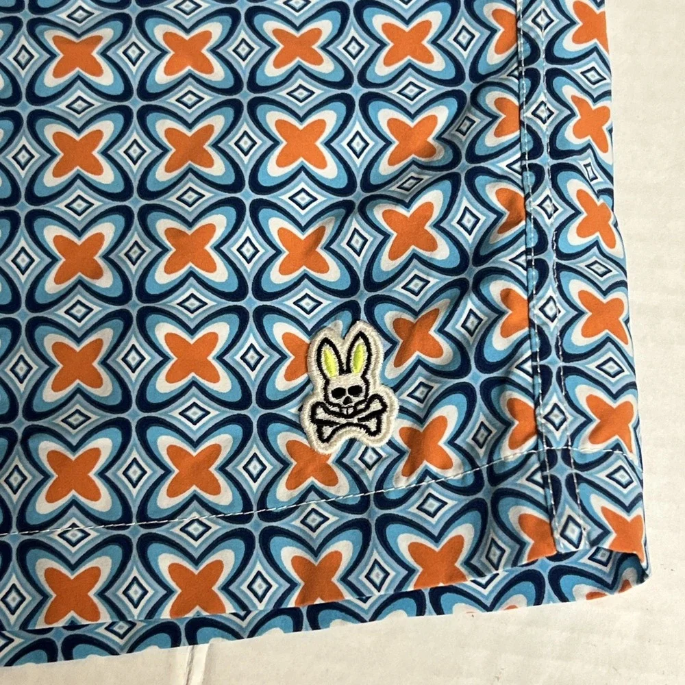 Psycho Bunny Boys‎ Swim Trunks, multicolor, 18/20 EUC
